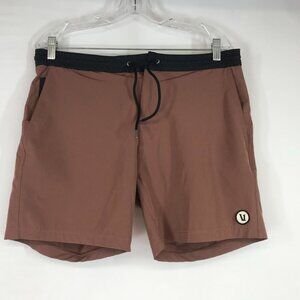 VUORI - MEN'S 34 - MAUVE DRAWSTRING WAIST CASUAL SHORTS